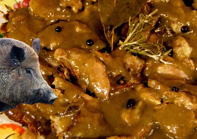 CINGHIALE ALLA MARINATA COTTA