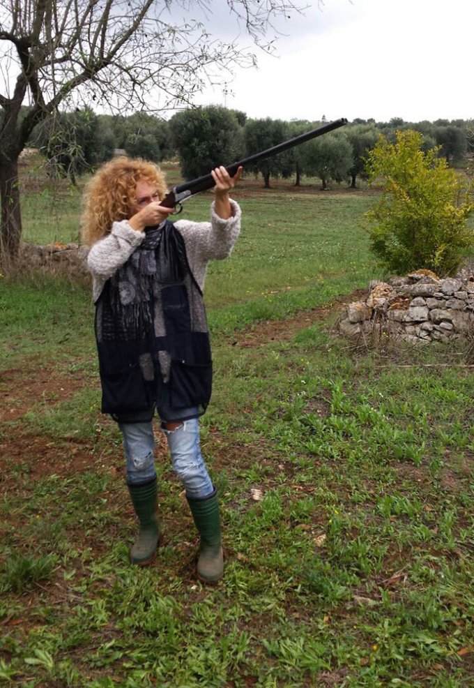 Anna e la sua Beretta cal. 16