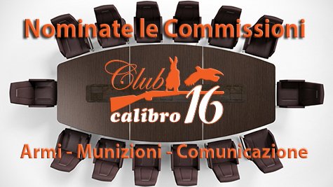 NOMINATE LE COMMISSIONI